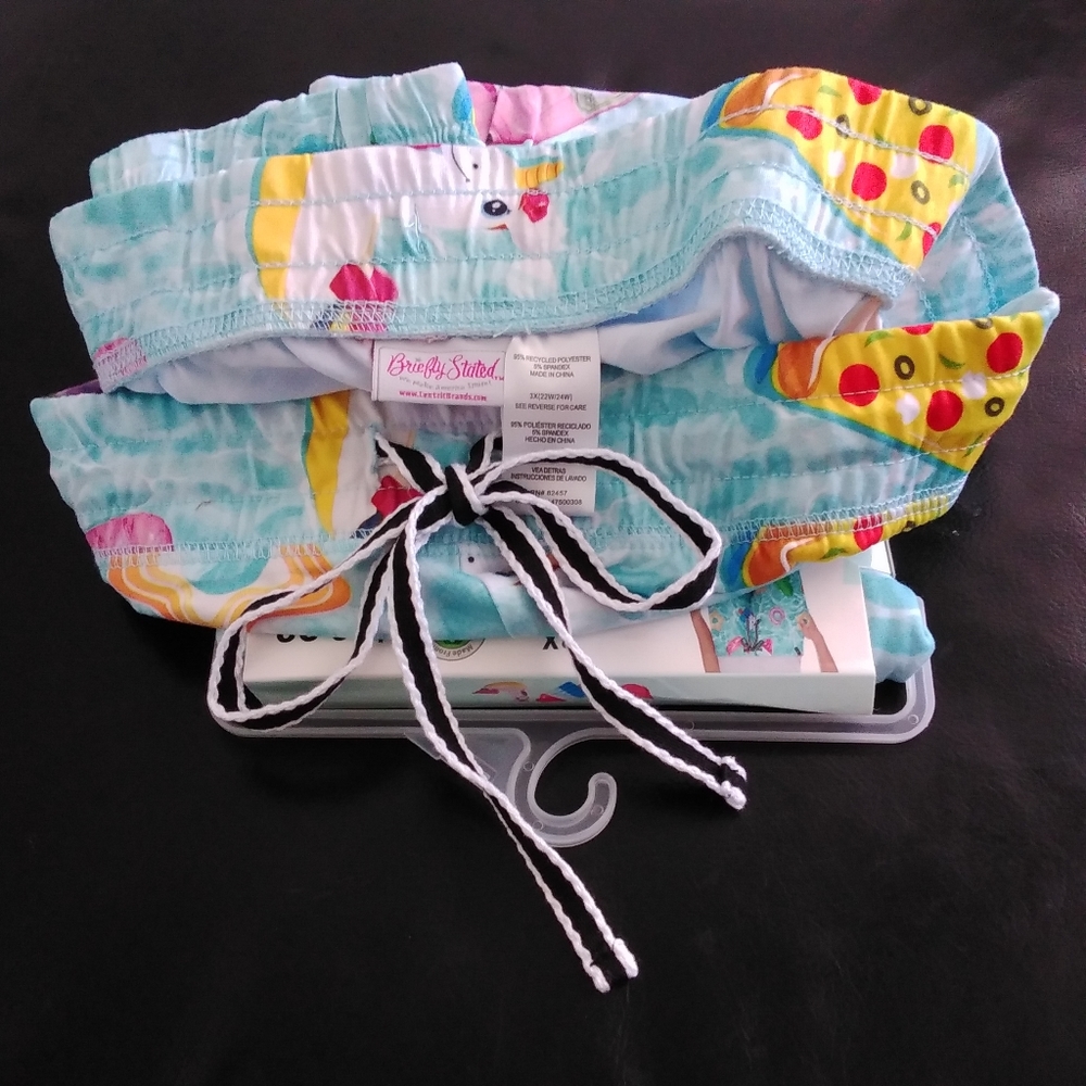 Briefly Stated Women's Pool Floats Sleep Jogger Lounge Pants Sz:Plus 3X(22-24)